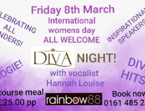 INTERNATIONAL WOMEN’S DAY DIVA NIGHT WITH HANNAH LOUISE
