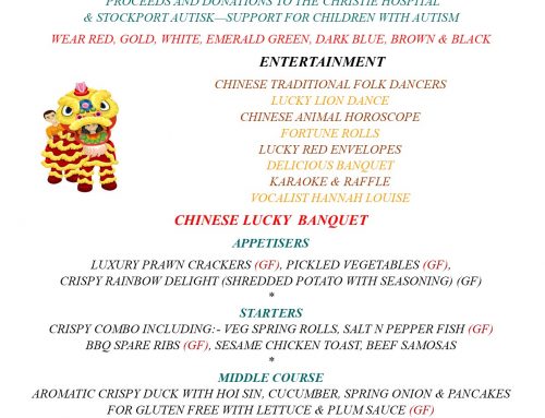 CHINESE NEW YEAR OF THE HORSE BANQUET NIGHT!