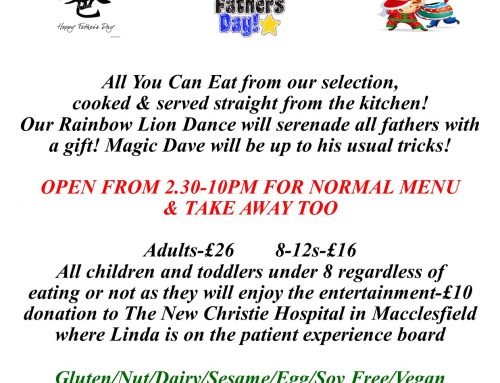 FATHER’S DAY 21ST JUNE